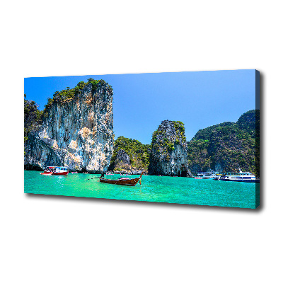 Tableau mural sur toile Bateaux Thaïlande