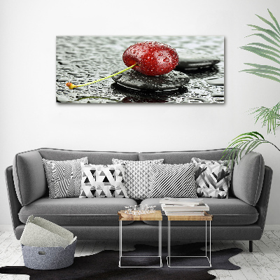 Tableau photo sur toile Cerise sous la pluie