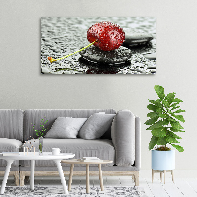 Tableau photo sur toile Cerise sous la pluie