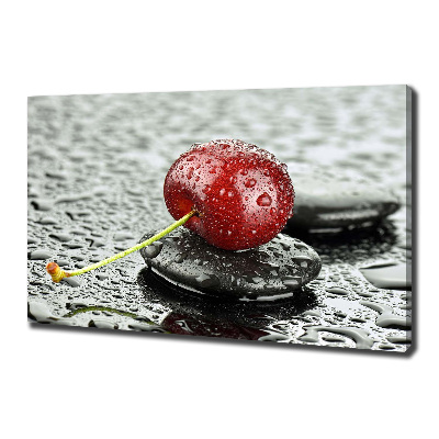 Tableau photo sur toile Cerise sous la pluie