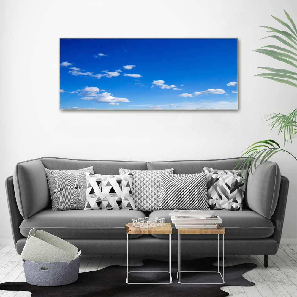 Tableau photo sur toile Les nuages dans le ciel