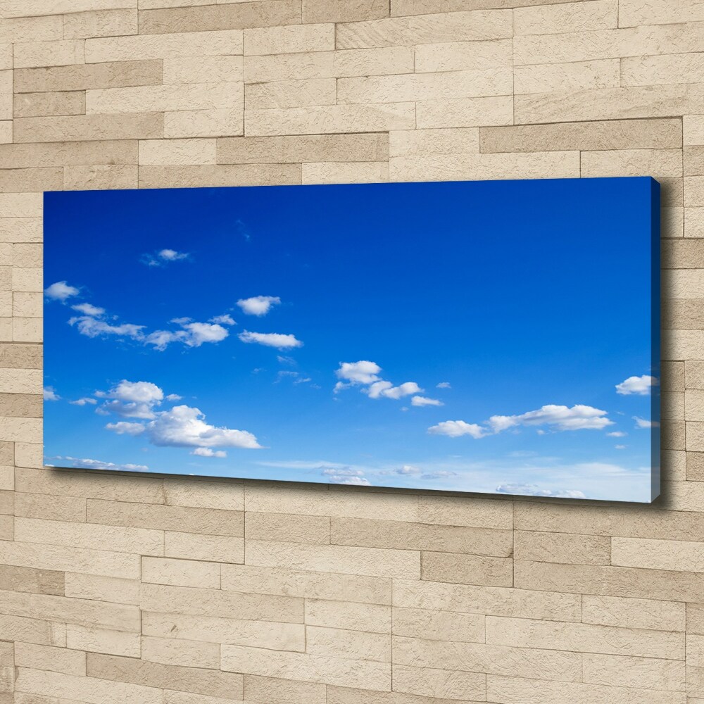 Tableau photo sur toile Les nuages dans le ciel