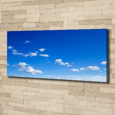 Tableau photo sur toile Les nuages dans le ciel