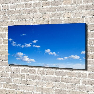 Tableau photo sur toile Les nuages dans le ciel