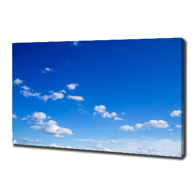 Tableau photo sur toile Les nuages dans le ciel