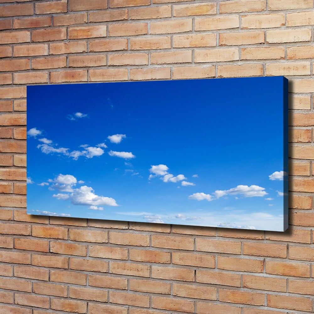 Tableau photo sur toile Les nuages dans le ciel