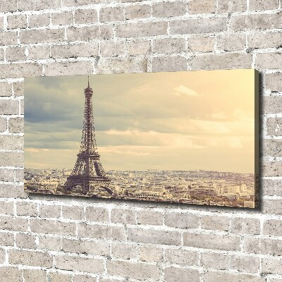 Tableau imprimé sur toile Tour Eiffel signe de la France