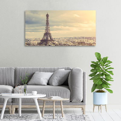 Tableau imprimé sur toile Tour Eiffel signe de la France