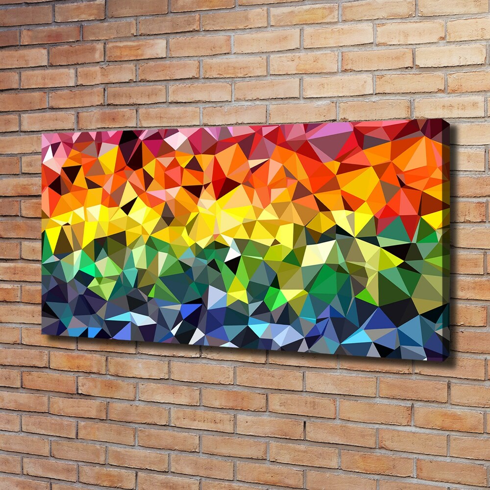 Tableau imprimé sur toile Fond coloré en 3D