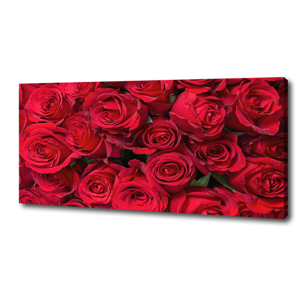 Tableau mural sur toile Roses rouges