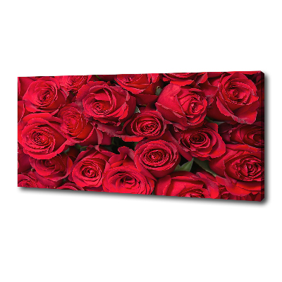 Tableau mural sur toile Roses rouges