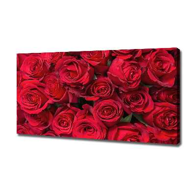 Tableau mural sur toile Roses rouges