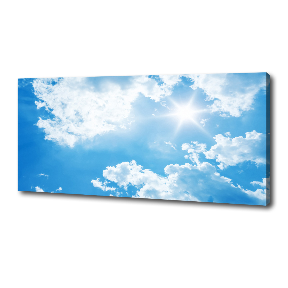 Tableau mural sur toile Les nuages dans le ciel