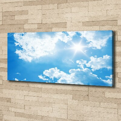 Tableau mural sur toile Les nuages dans le ciel