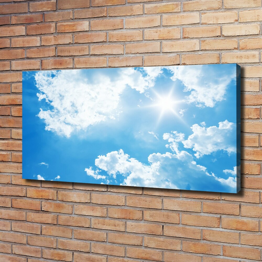 Tableau mural sur toile Les nuages dans le ciel