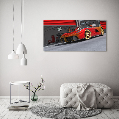 Tableau imprimé sur toile Voiture de course