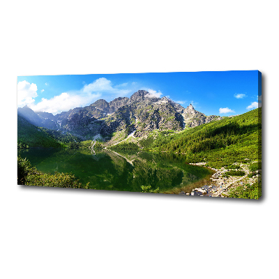 Tableau toile imprimée Oeil moral Tatras