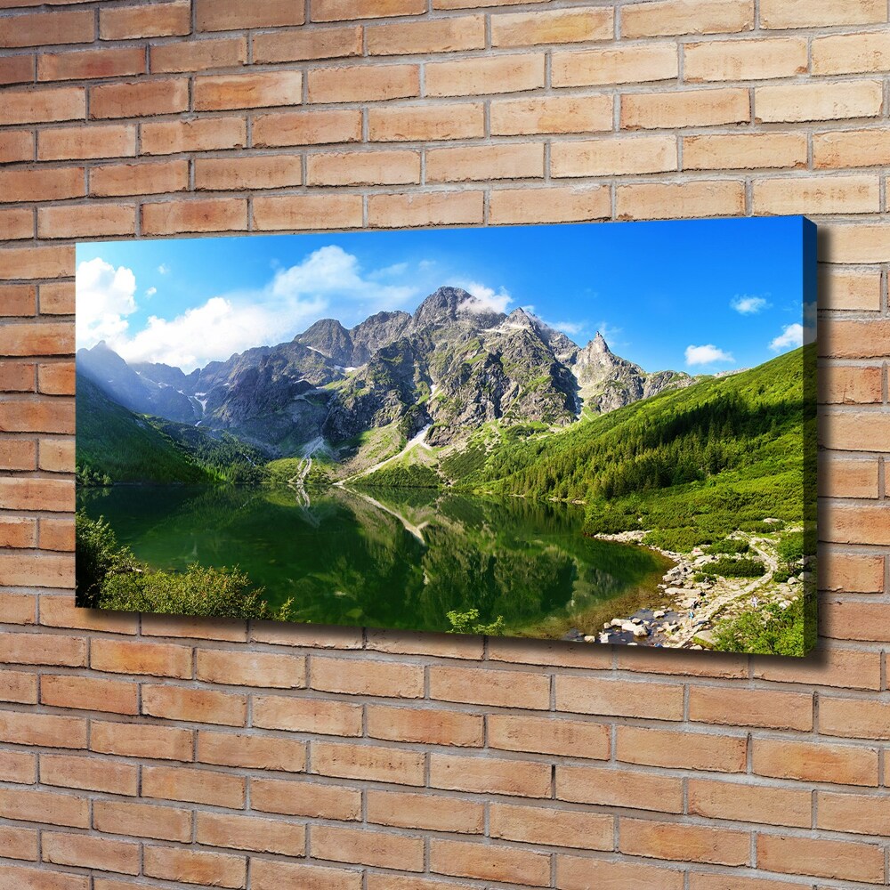 Tableau toile imprimée Oeil moral Tatras