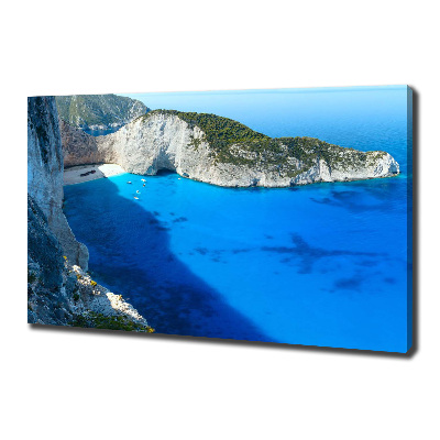 Tableau photo sur toile Zakynthos Grèce