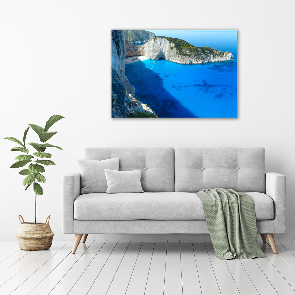 Tableau photo sur toile Zakynthos Grèce