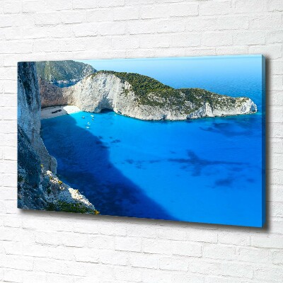 Tableau photo sur toile Zakynthos Grèce