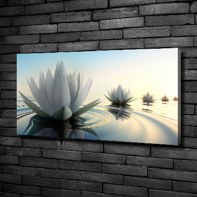 Tableau imprimé sur toile Fleur de lotus