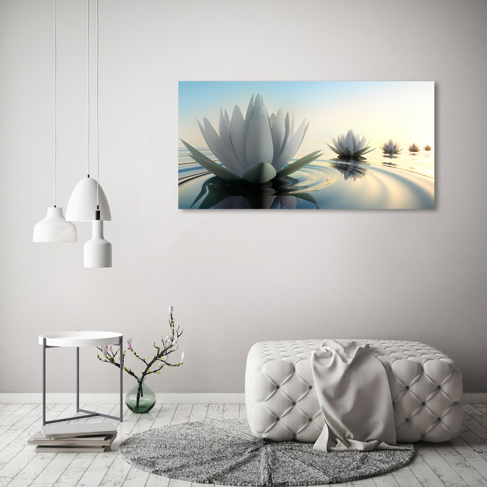 Tableau imprimé sur toile Fleur de lotus