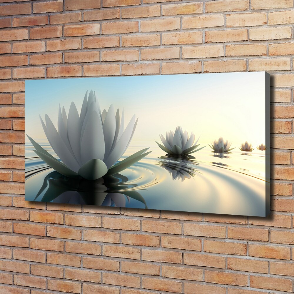 Tableau imprimé sur toile Fleur de lotus