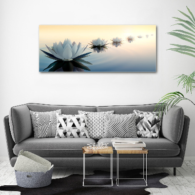 Tableau photo sur toile Fleurs de lotus