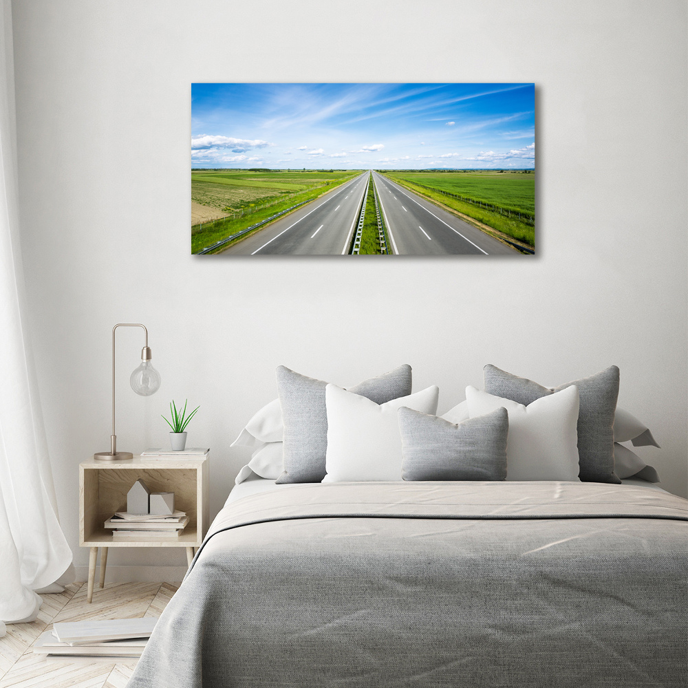 Tableau sur toile Autoroute