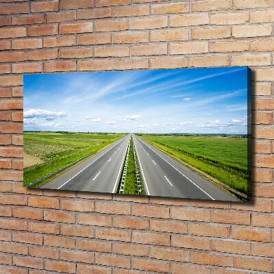 Tableau sur toile Autoroute