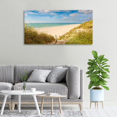 Tableau imprimé sur toile Dunes de mer