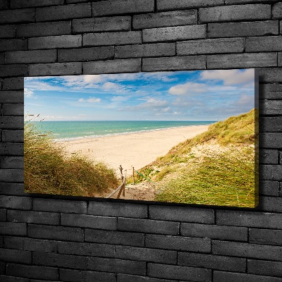 Tableau imprimé sur toile Dunes de mer