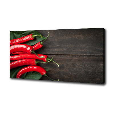 Tableau sur toile Piments