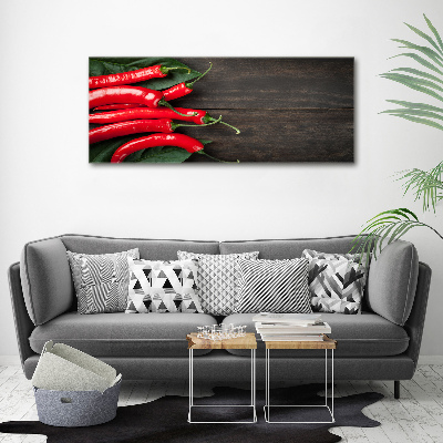 Tableau sur toile Piments