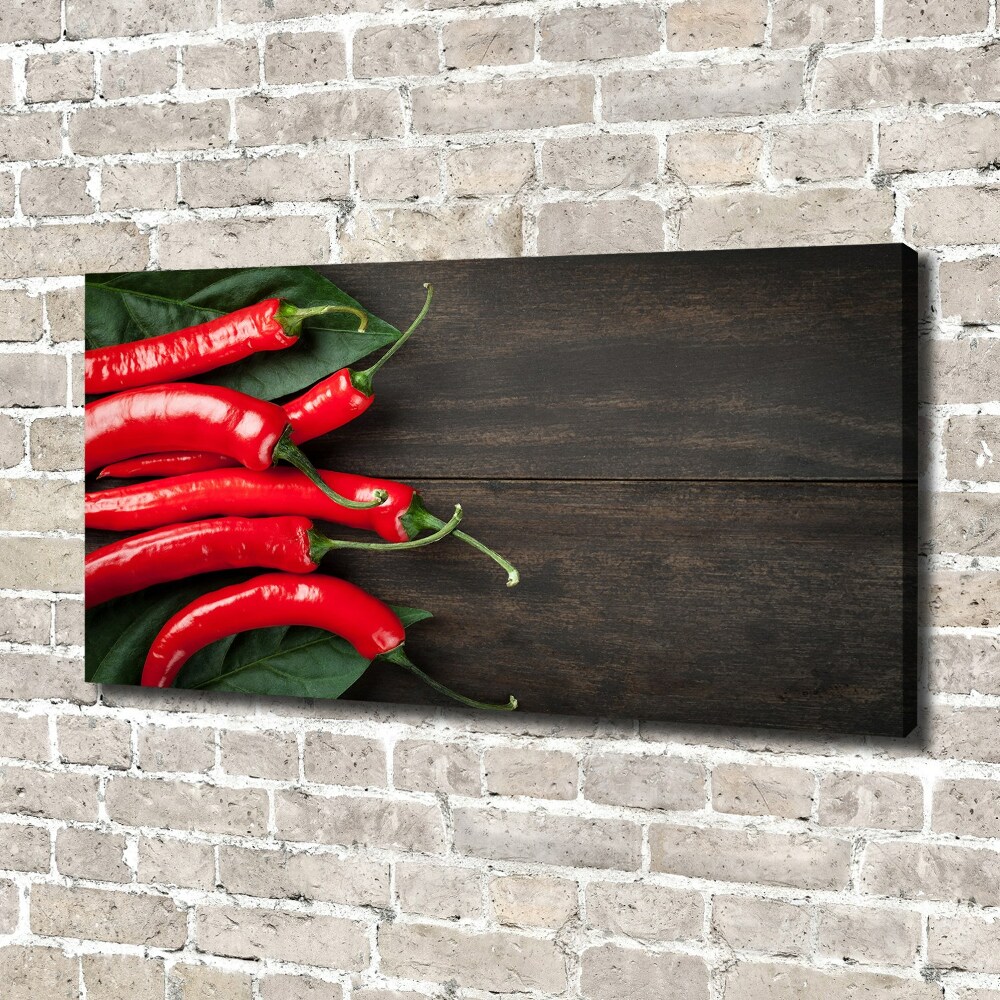 Tableau sur toile Piments