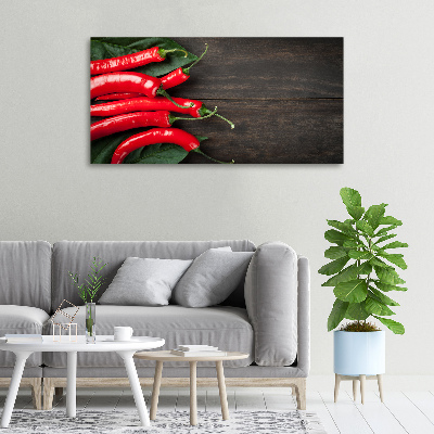 Tableau sur toile Piments