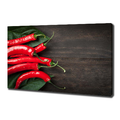 Tableau sur toile Piments