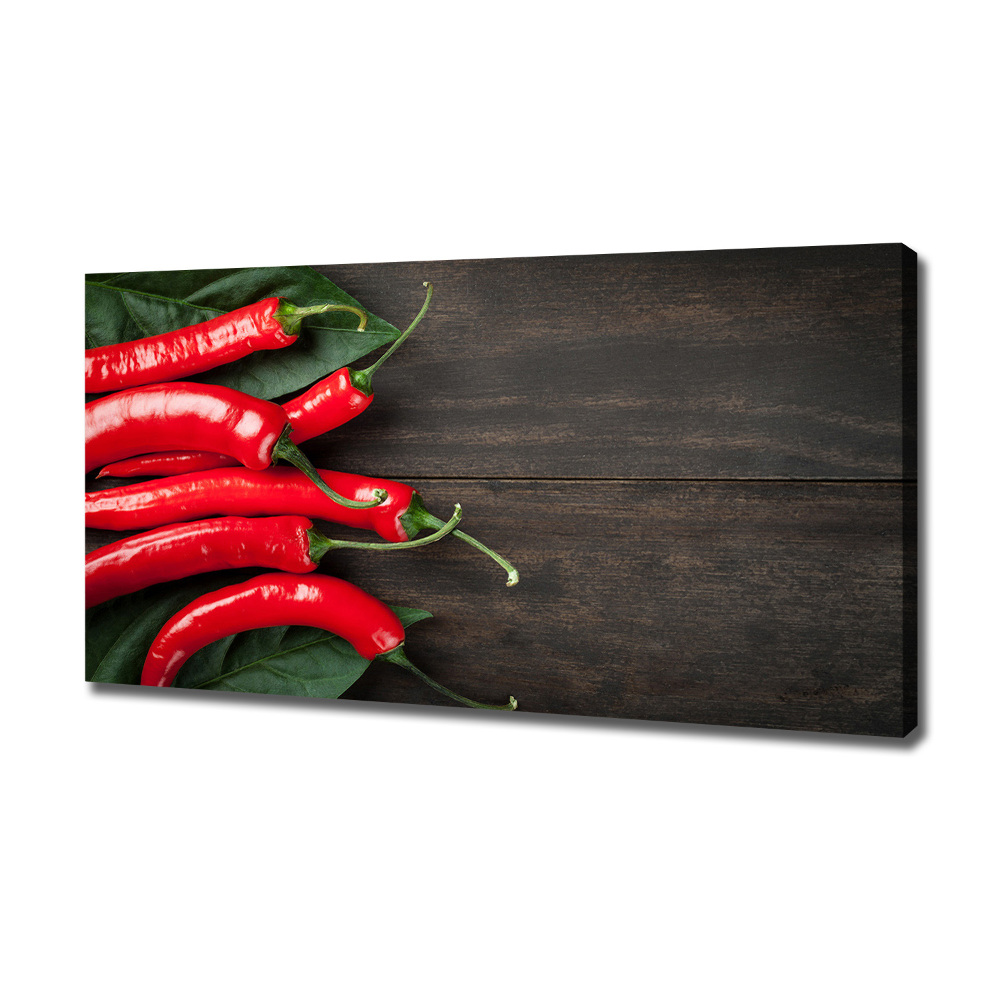 Tableau sur toile Piments