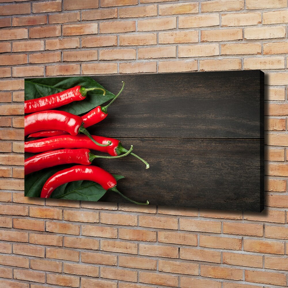 Tableau sur toile Piments