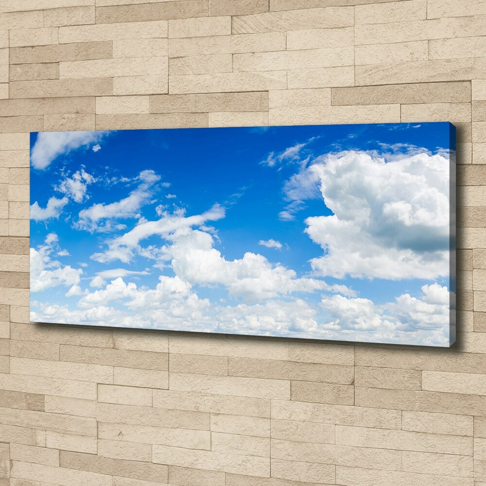 Tableau sur toile Nuages dans le ciel