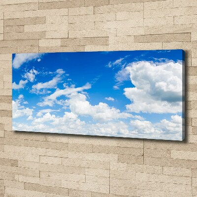 Tableau sur toile Nuages dans le ciel