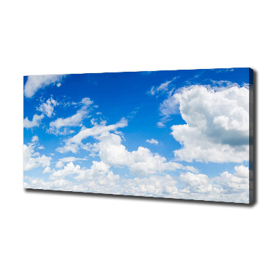 Tableau sur toile Nuages dans le ciel