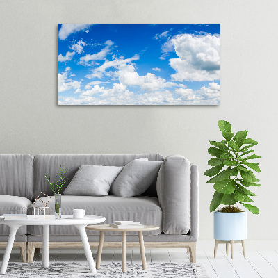 Tableau sur toile Nuages dans le ciel