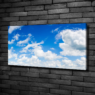 Tableau sur toile Nuages dans le ciel