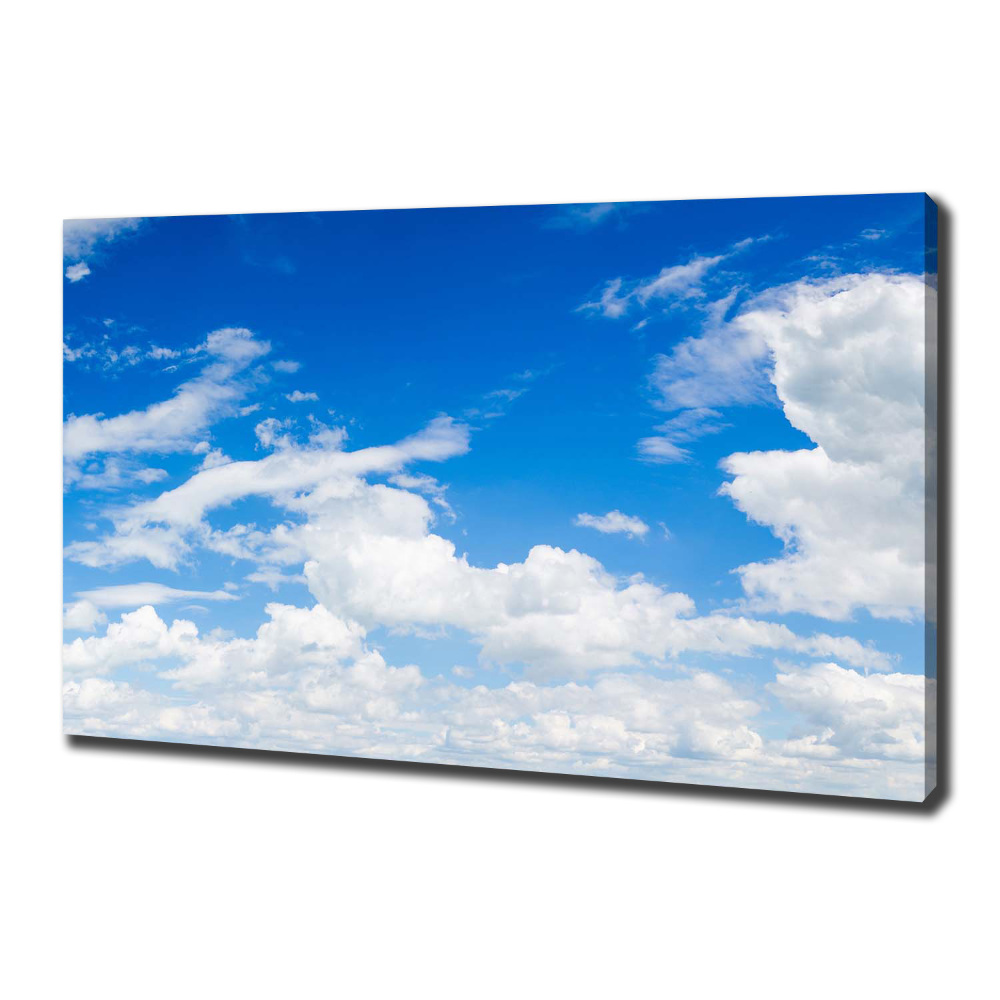 Tableau sur toile Nuages dans le ciel