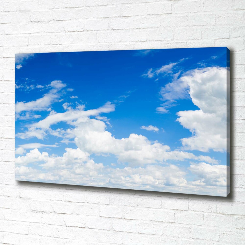 Tableau sur toile Nuages dans le ciel