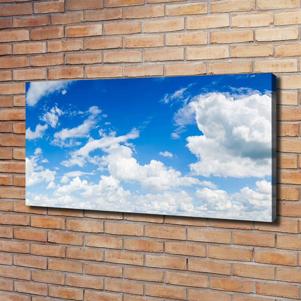 Tableau sur toile Nuages dans le ciel