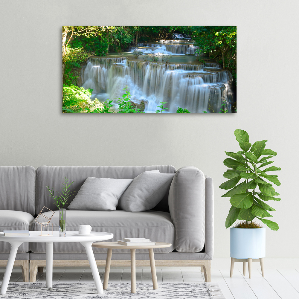 Tableau mural sur toile Chute d'eau