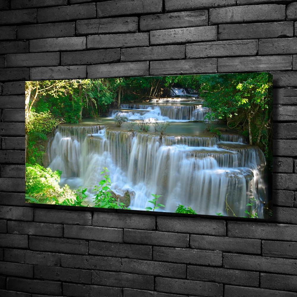 Tableau mural sur toile Chute d'eau